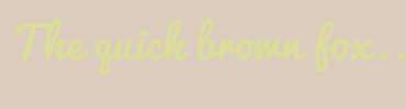 Image with Font Color DBDD98 and Background Color DBCCBE